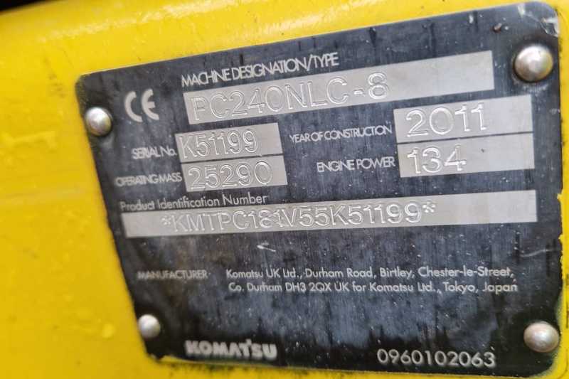 OmecoHub - Immagine KOMATSU PC240NLC-8